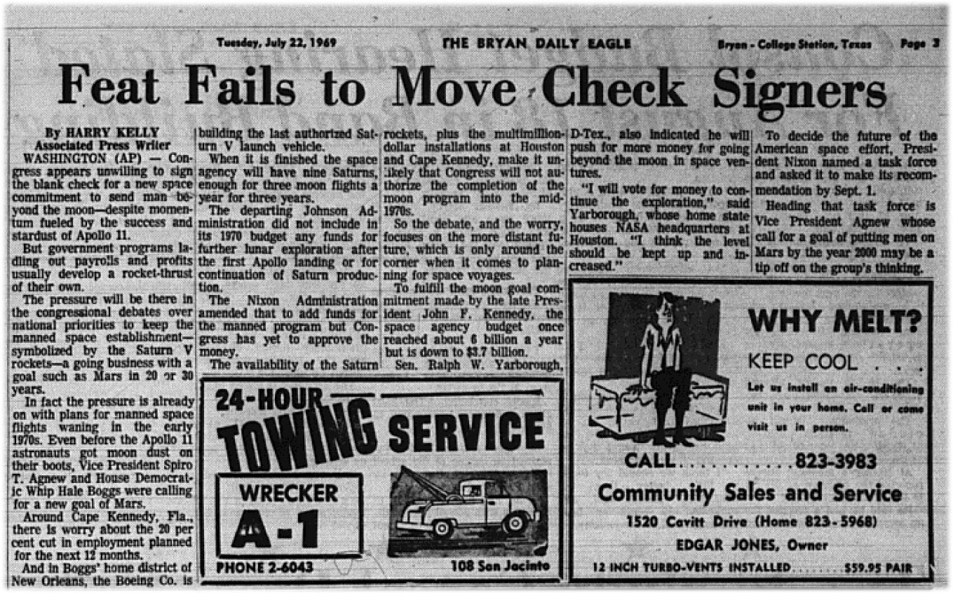 The Eagle Archives: July 22, 1969